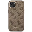 Guess GUHCP14MHG4SHW iPhone 14 Plus 6.7 " hátlap, tok 4G Vintage Gold Logo, barna