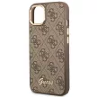 Guess GUHCP14MHG4SHW iPhone 14 Plus 6.7 " hátlap, tok 4G Vintage Gold Logo, barna
