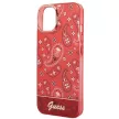 Guess GUHCP14MHGBNHR Bandana Paisley iPhone 14 Plus/15 Plus 6.7" hátlap, tok, piros