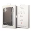Guess GUHCP14MHGCOHK iPhone 14 Plus 6,7 " hátlap, tok Translucent Pearl Strap, fekete