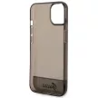 Guess GUHCP14MHGCOK Translucent iPhone 14 Plus/15 Plus 6.7", hátlap, tok, fekete