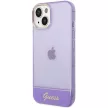 Guess GUHCP14MHGCOU Translucent iPhone 14 Plus/15 Plus 6.7" tok, lila
