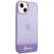 Guess GUHCP14MHGCOU Translucent iPhone 14 Plus/15 Plus 6.7" tok, lila