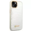 Guess GUHCP14MHGCRHS iPhone 14 Plus 6.7 " hátlap, tok Croco Collection, ezüst