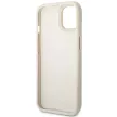 Guess GUHCP14MHGCRHS iPhone 14 Plus 6.7 " hátlap, tok Croco Collection, ezüst