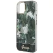 Guess GUHCP14MHGJGHA iPhone 14 Plus 6.7" hátlap, tok Jungle Collection, zöld