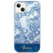 Guess GUHCP14MHGPLHB iPhone 14 Plus/15 Plus 6.7" hátlap, tok Porcelain Collection, kék