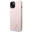 Guess GUHCP14MSLTGU iPhone 14 Plus 6.7 " hátlap, tok Silicone Triangle, lila