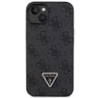 Guess GUHCP14SP4TDSCPK hátlap, tok iPhone 14 Crossbody 4G Metal Logo, fekete