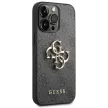Guess GUHCP14X4GMGGR iPhone 14 Pro Max 6,7" hátlap, tok 4G Big Metal Logo, szürke