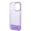 Guess iPhone 14 Pro Max Translucent (GUHCP14XHGCOU) hátlap, tok, lila