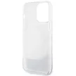 Guess GUHCP14XLCSGSGH iPhone 14 Pro Max 6.7" hátlap, tok Liquid Glitter Marble, fehér
