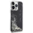 Guess GUHCP14XLCSGSGK iPhone 14 Pro Max 6.7" hátlap, tok Liquid Glitter Marble, fekete