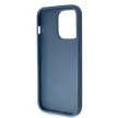 Guess GUHCP14XP4TDSCPB iPhone 14 Pro Max 6.7", hátlap, tok, kék Crossbody 4G Metal Logo