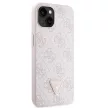 Guess GUHCP14XP4TDSCPP hátlap, tok iPhone 14 Pro Max 6.7" Crossbody 4G Metal Logo, rózsaszín