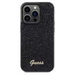 Guess Disco Metal Script hátlap, tok iPhone 14 Pro Max, fekete