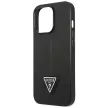 Guess GUHCP14XPSATLK iPhone 14 Pro Max 6,7 " hátlap, tok SaffianoTriangle Logo, fekete