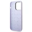 Guess GUHCP14XSLSMU iPhone 14 Pro Max 6.7", lila hátlap, tok Silicone Vintage Gold Logo