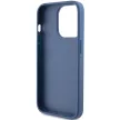 Guess GUHCP15LG4GLBL iPhone 15 Pro 6.1", hátlap, tok, kék 4G Stripe Collection