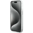 Guess IML 4G Gold Stripe hátlap, tok iPhone 15 Pro, fekete