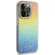 Guess iPhone 15 Pro IML Faceted Mirror Disco Iridescent (GUHCP15LHDECMI) hátlap, tok, színes