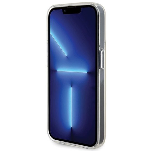 Guess iPhone 15 Pro IML Faceted Mirror Disco Iridescent (GUHCP15LHDECMI) hátlap, tok, színes