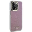 Guess GUHCP15LHDECMP iPhone 15 Pro 6.1" hátlap, tok IML Faceted Mirror Disco Iridescent, rózsaszín