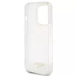 Guess GUHCP15LHDECMP iPhone 15 Pro 6.1" hátlap, tok IML Faceted Mirror Disco Iridescent, rózsaszín