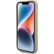 Guess Glitter Script Big 4G hátlap, tok iPhone 15 Pro, arany