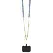 Guess GUHCP15LP4TDSCPB iPhone 15 Pro 6.1", hátlap, tok, kék Crossbody 4G Metal Logo