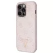 Guess GUHCP15LP4TDSCPP iPhone 15 Pro 6.1" hátlap, tok Crossbody 4G Metal Logo, rózsaszín