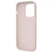 Guess GUHCP15LP4TDSCPP iPhone 15 Pro 6.1" hátlap, tok Crossbody 4G Metal Logo, rózsaszín