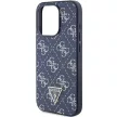 Guess GUHCP15LPG4GPB iPhone 15 Pro 6.1", hátlap, tok, kék 4G Triangle Metal Logo