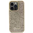 Guess Disco Metal Script hátlap, tok iPhone 15 Pro, arany