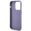 Guess Sequin Script Metal hátlap, tok iPhone 15 Pro, lila