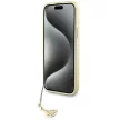 Guess 4G Charms Collection hátlap, tok iPhone 15 Plus, szürke