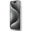 Guess GUHCP15MH4PSEGK IML 4G Gold Stripe iPhone 14 Plus/15 Plus 6.7", hátlap, tok, fekete