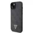 Guess GUHCP15MP4TDSCPK iPhone 15 Plus 6.7" hátlap, tok Crossbody 4G Metal Logo, fekete