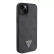 Guess GUHCP15MP4TDSCPK iPhone 15 Plus 6.7" hátlap, tok Crossbody 4G Metal Logo, fekete