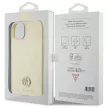 Guess GUHCP15MPS4DGPD iPhone 15 Plus 6.7" hátlap, tok Strass Metal Logo, arany