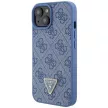 Guess GUHCP15SP4TDSCPB iPhone 15 6.1" hátlap, tok Crossbody 4G Metal Logo, kék
