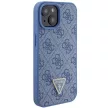 Guess GUHCP15SP4TDSCPB iPhone 15 6.1" hátlap, tok Crossbody 4G Metal Logo, kék