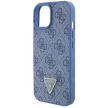 Guess GUHCP15SP4TDSCPB iPhone 15 6.1" hátlap, tok Crossbody 4G Metal Logo, kék