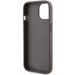 Guess GUHCP15SPGS4TDW Grip Stand 4G Triangle Strass iPhone 15 6.1", barna