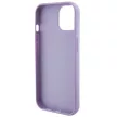 Guess Sequin Script Metal hátlap, tok iPhone 15, lila