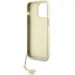 Guess 4G Charms Collection hátlap, tok iPhone 15 Pro Max, szürke