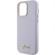Guess Glitter Glossy Script hátlap, tok iPhone 15 Pro Max, lila
