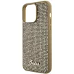 Guess Disco Metal Script hátlap, tok iPhone 15 Pro Max, arany