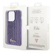Guess Sequin Script Metal hátlap, tok iPhone 15 Pro Max, lila