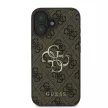 Guess GUHCP16L4GMGBR iPhone 16 Pro 6.3" brązowy/barna keménytok 4G nagy logó